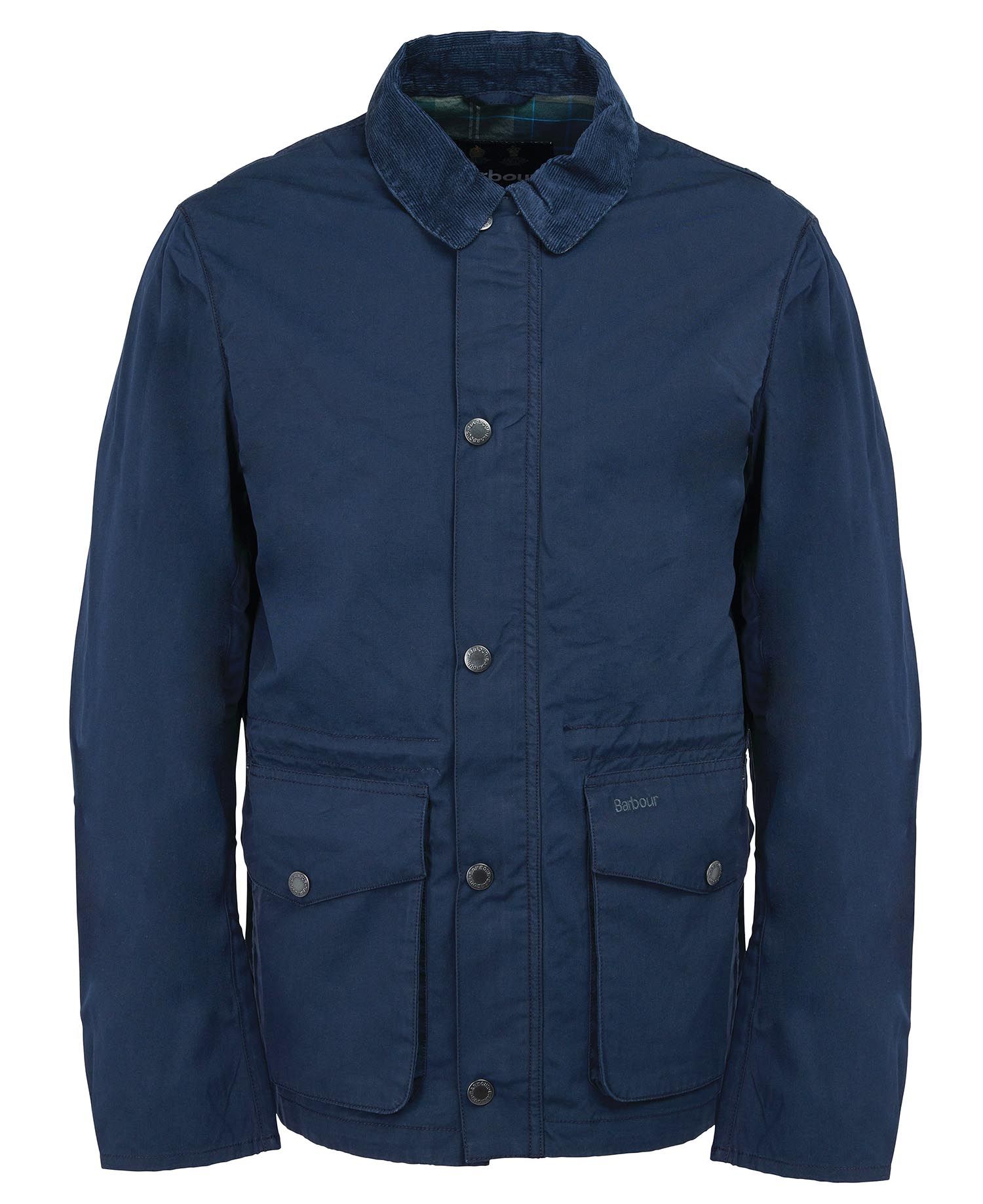 Mens navy barbour coat sale